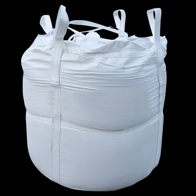 Beweis-Polypropylen-Massen-Taschen des Wasser-90*90*90 mit weißem Stoff und vier Schleifen