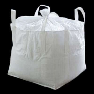 Ton Chemical Bulk Bags Round-einziehbares Wegwerfgeringes gewicht des Gebäude-Sand-1,5