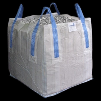 Leitfähige Taschen-einziehbare Schüttgutcontainer-Tasche des Quadrat-FIBC duktil