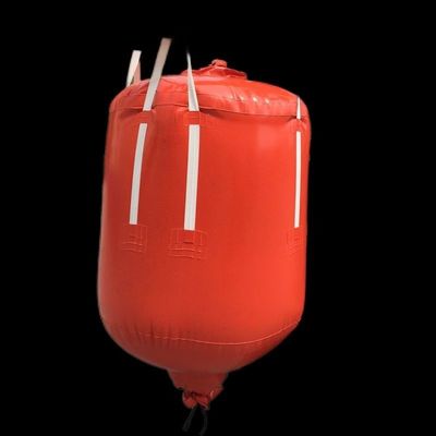 UV-BEHANDELTe rote errichtende Sand-Massentaschen-wiederverwendbare flache Unterseite 1t