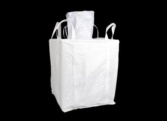 Flache untere 90x90x90cm pp. gesponnenes Fibc sackt kundengerechtes ein